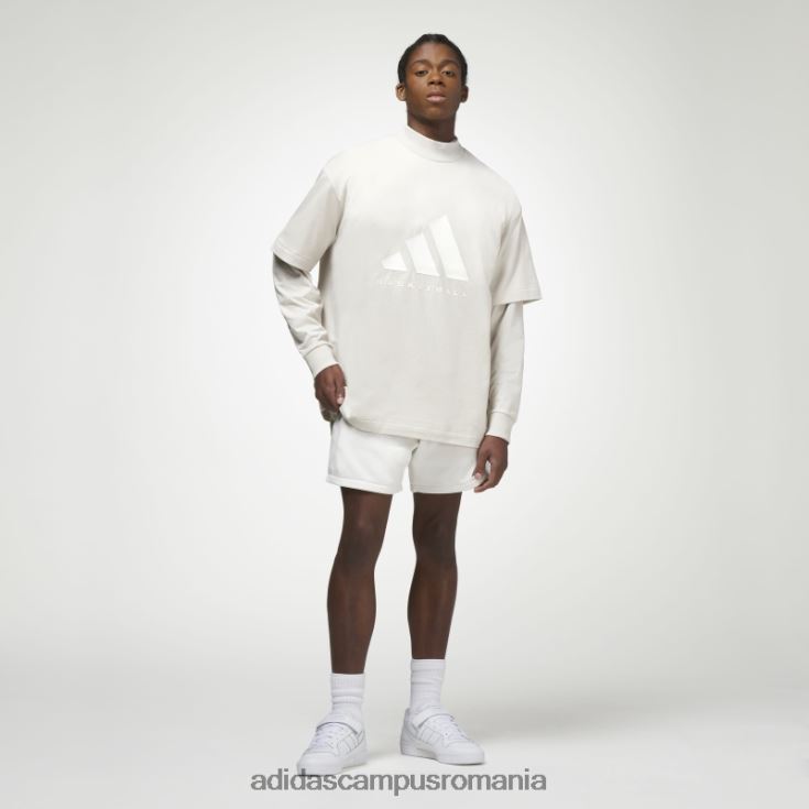 adidas campus romania tricou de baschet din aluminiu unisex aluminiu J266N24975