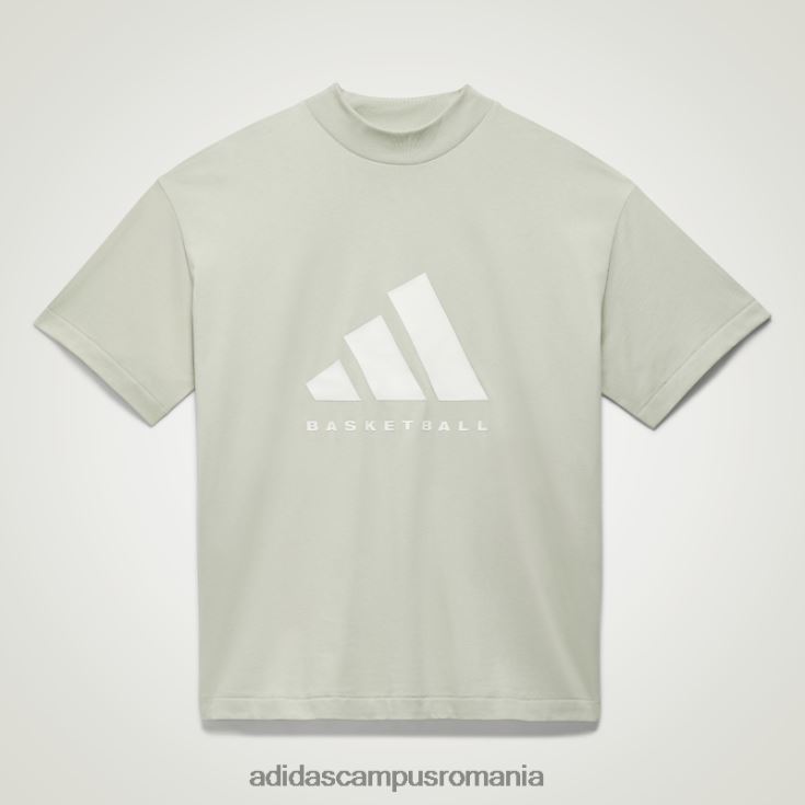 adidas campus romania tricou de baschet verde fierbinte unisex verde J266N25130