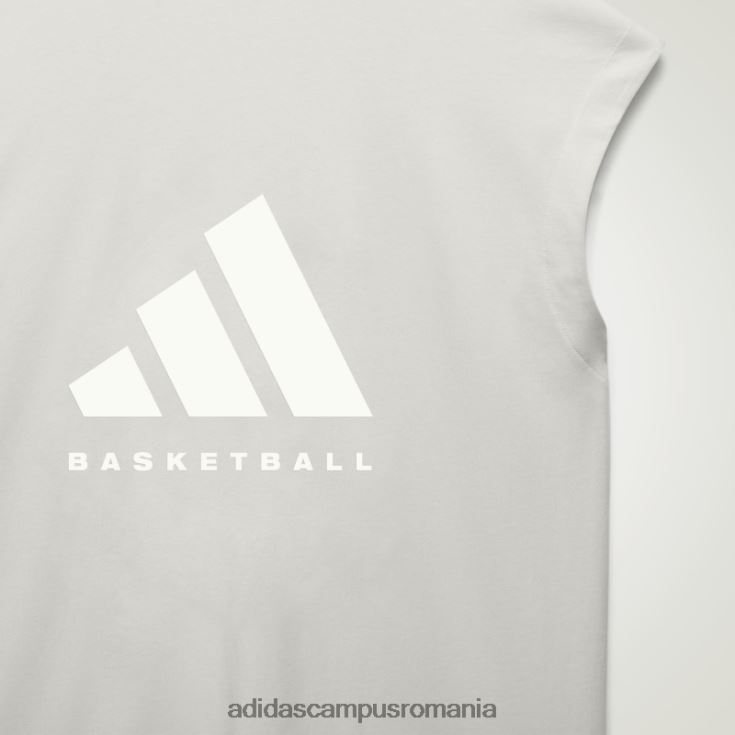 adidas campus romania tricou fără mâneci de baschet fierbinte din aluminiu unisex aluminiu J266N24959