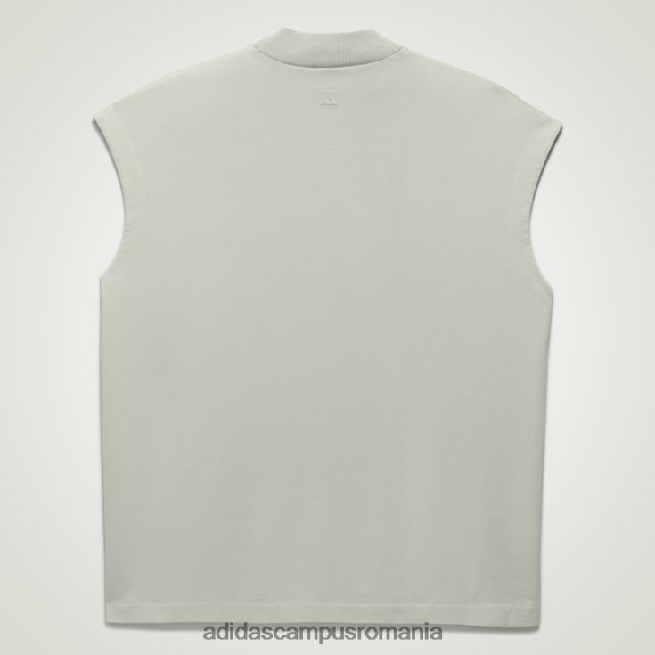 adidas campus romania tricou fără mâneci verde de baschet unisex verde J266N2990
