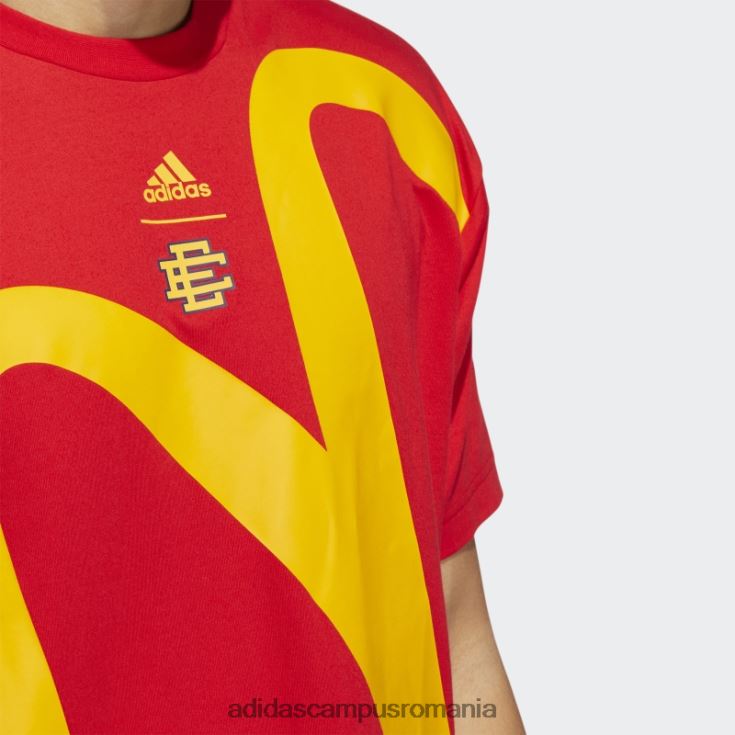 adidas campus romania tricou grafic roșu eric emanuel mcdonald (neutru de gen) unisex roșu J266N26634