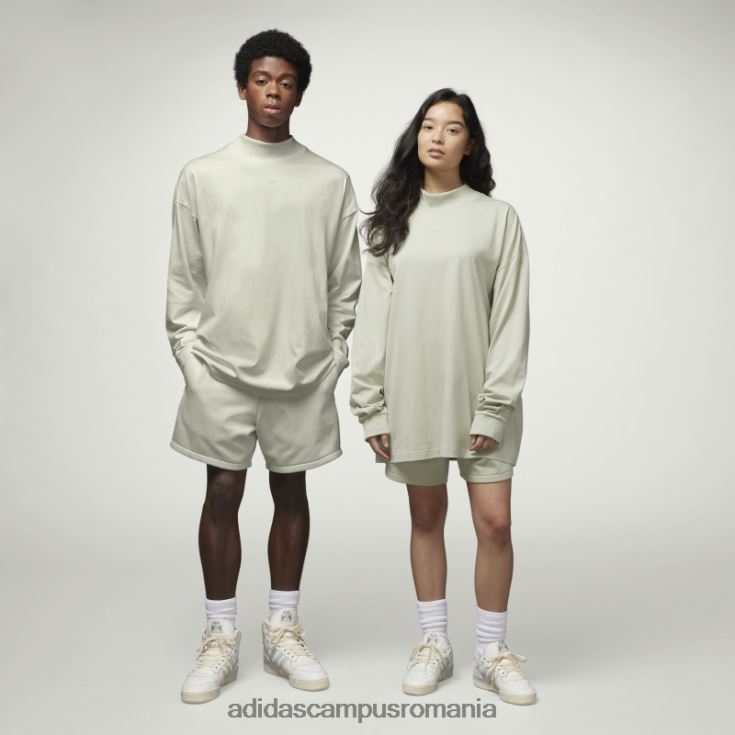 adidas campus romania tricou verde fierbinte pentru baschet cu mânecă lungă unisex verde J266N2782