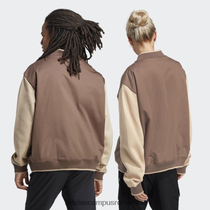 adidas campus romania all szn logomania collegiate jacket earth adidas unisex Pământ J266N213848