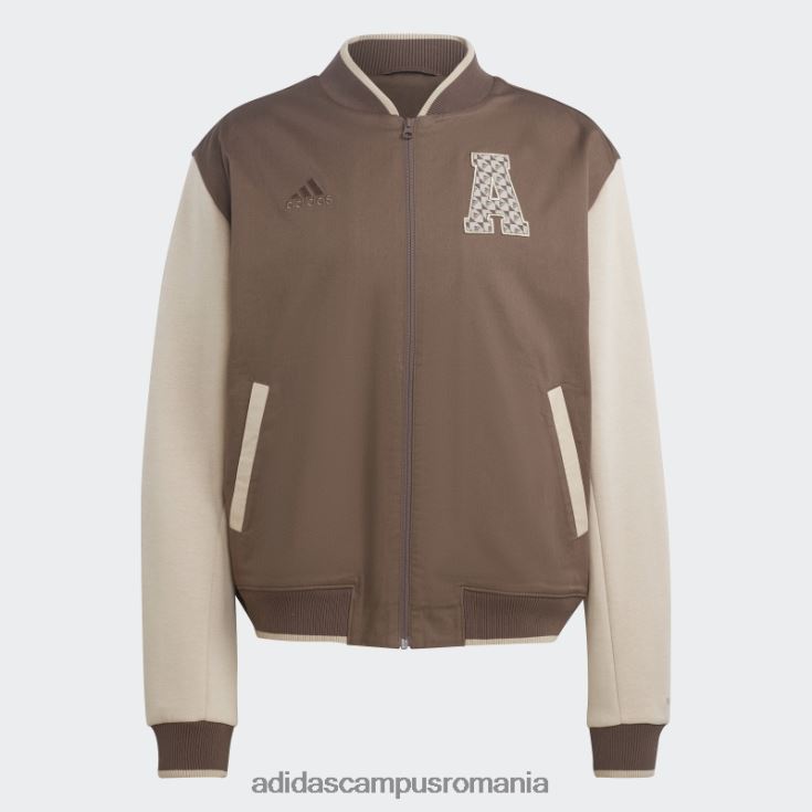 adidas campus romania all szn logomania collegiate jacket earth adidas unisex Pământ J266N213848