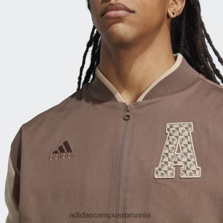 adidas campus romania all szn logomania collegiate jacket earth adidas unisex Pământ J266N213848
