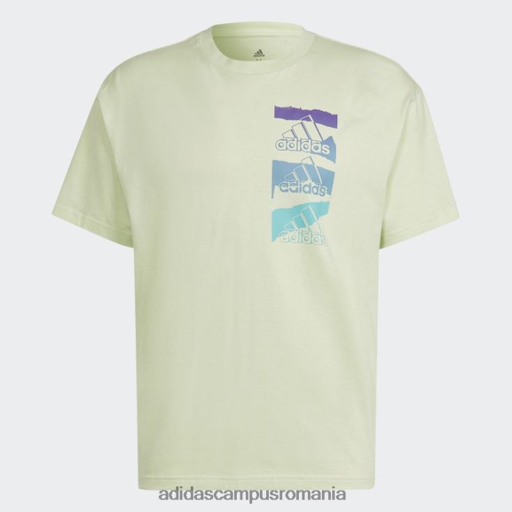 adidas campus romania essentials brandlove tricou un singur jerseu (gen neutru) lime adidas unisex lămâie verde J266N27122