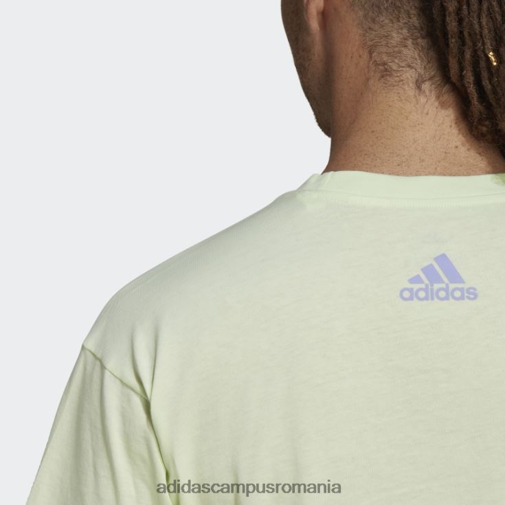 adidas campus romania essentials brandlove tricou un singur jerseu (gen neutru) lime adidas unisex lămâie verde J266N27122