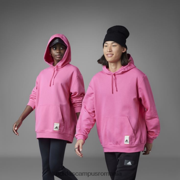 adidas campus romania hanorac adidas pentru ziua îndrăgostiților, magenta unisex magenta J266N25619