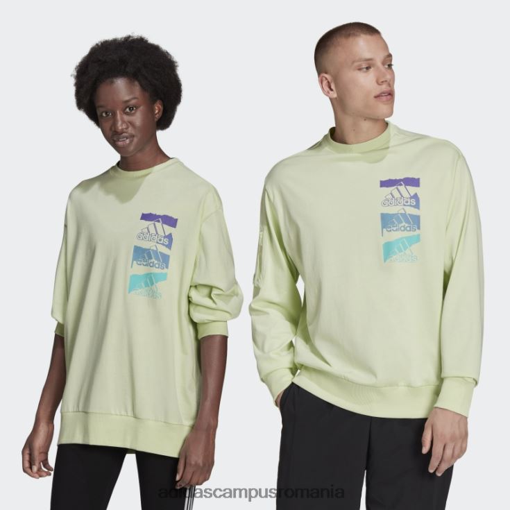 adidas campus romania hanorac brandlove lime essentials (neutru de gen) unisex lămâie verde J266N215305