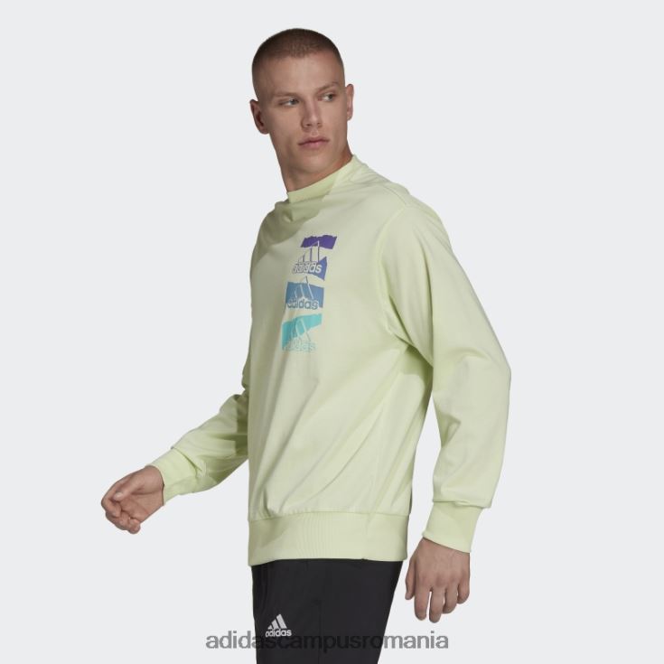 adidas campus romania hanorac brandlove lime essentials (neutru de gen) unisex lămâie verde J266N215305