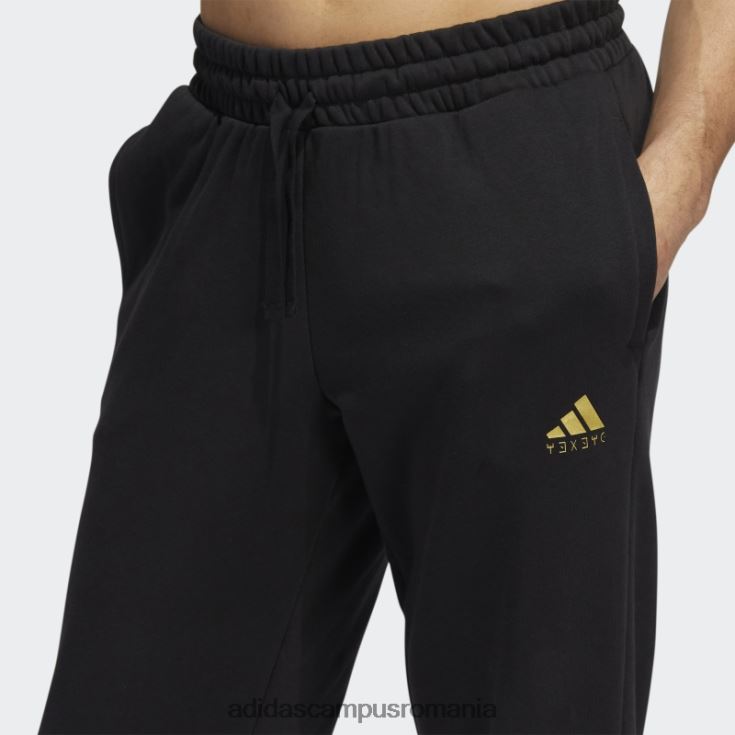 adidas campus romania pantaloni grafic pantera neagra negri unisex negru J266N27309