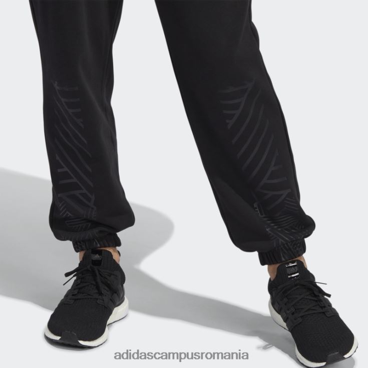 adidas campus romania pantaloni grafic pantera neagra negri unisex negru J266N27309