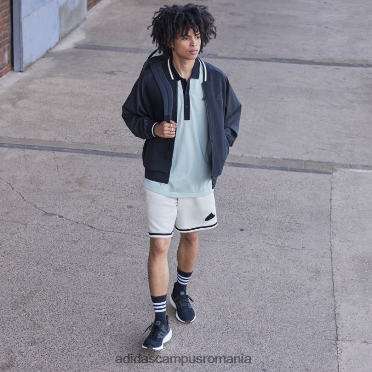 adidas campus romania pantaloni scurți french terry (neutru de gen) alb unisex alb J266N27273