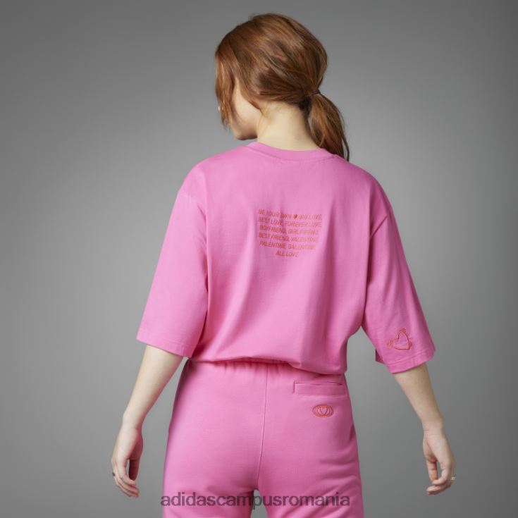 adidas campus romania tricou de ziua îndrăgostiților adidas magenta unisex magenta J266N25184