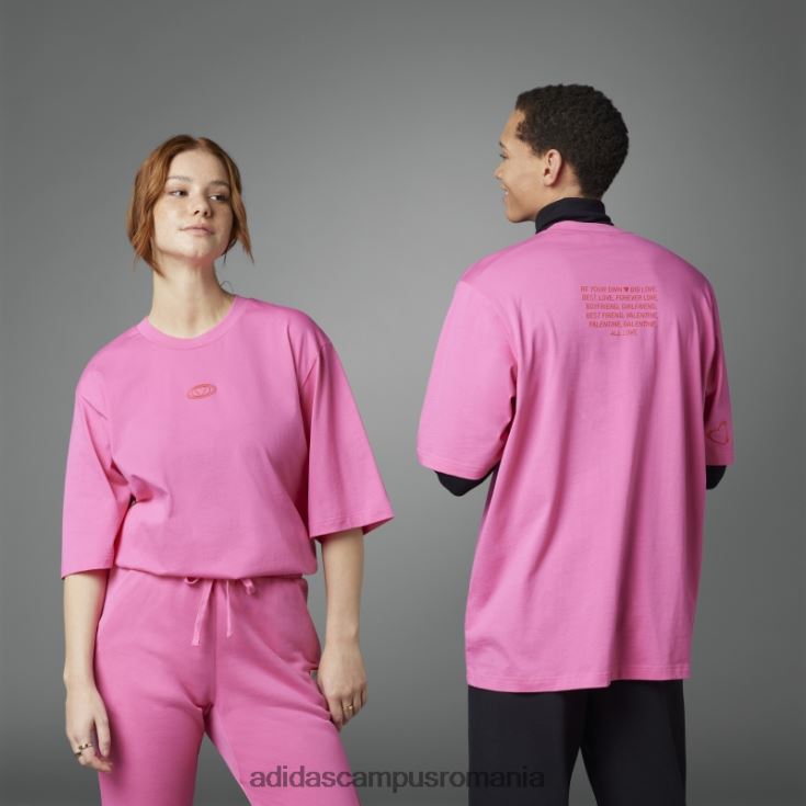 adidas campus romania tricou magenta de ziua indragostitilor unisex magenta J266N213961