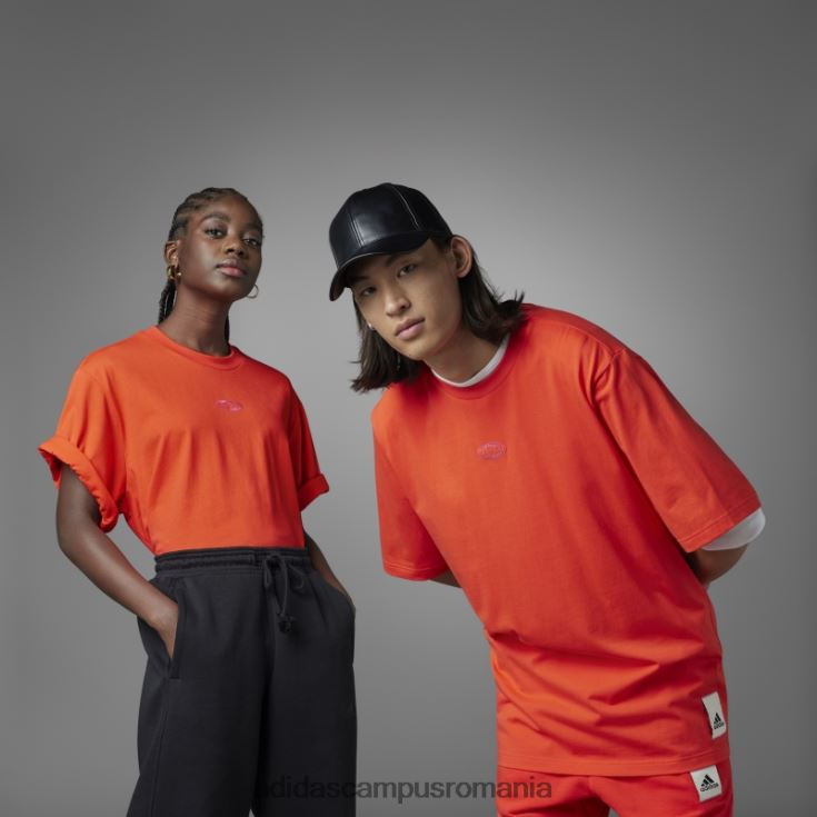 adidas campus romania tricou rosu de ziua indragostitilor unisex roșu J266N213958