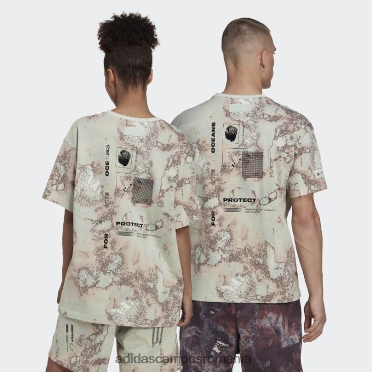 adidas campus romania tricou verde parley (gen neutru) adidas unisex verde/verde cețos J266N210623