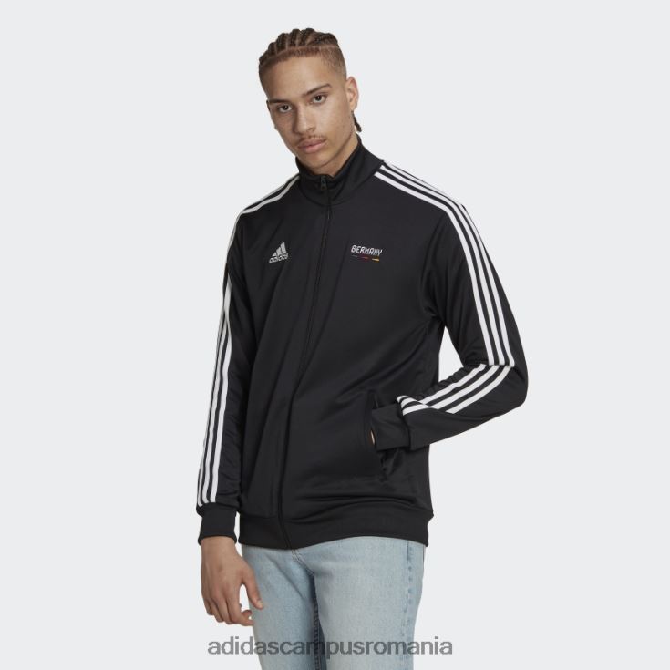 adidas campus romania Cupa Mondială Fifa 2022 Germania Crew Track Top negru unisex negru J266N215079