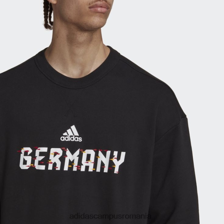 adidas campus romania hanorac negru pentru echipajul cupei mondiale fifa 2022 germania unisex negru J266N215052