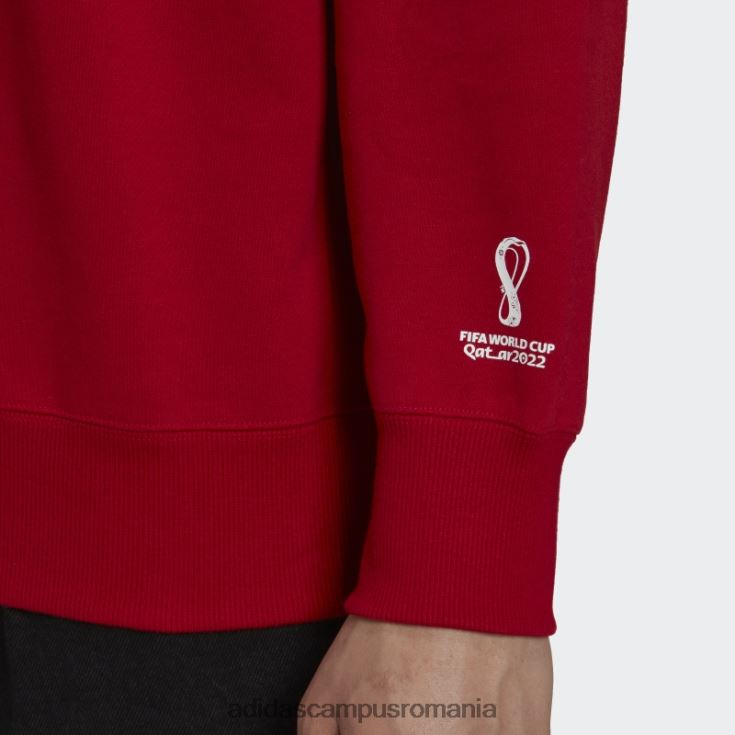 adidas campus romania hanorac roșu adidas pentru copa mondială fifa 2022 spania unisex roșu J266N215258