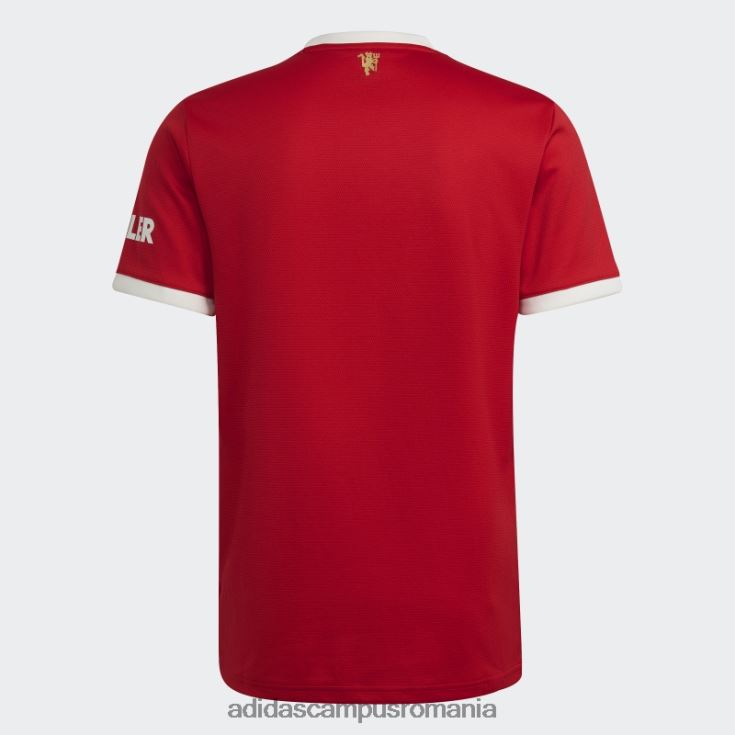adidas campus romania tricou acasă manchester united 21/22, roșu real unisex roșu adevărat J266N21226