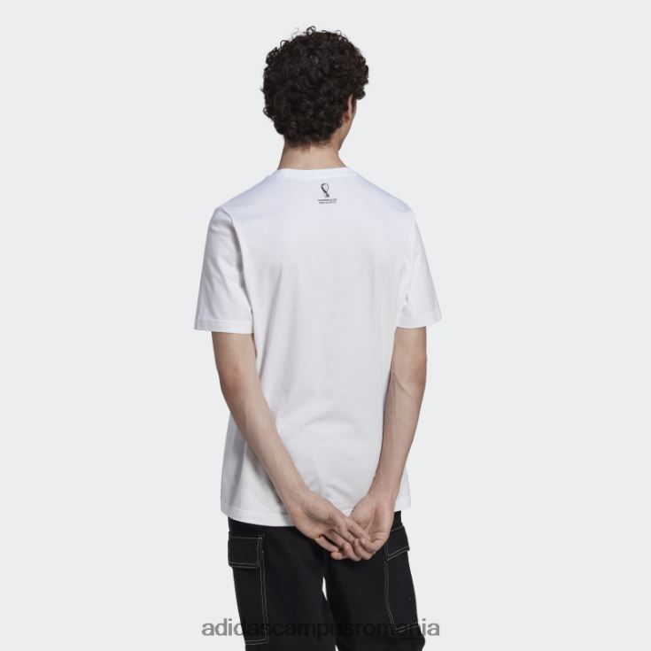 adidas campus romania tricou alb pentru Cupa Mondială FIFA 2022 spania adidas unisex alb J266N215087