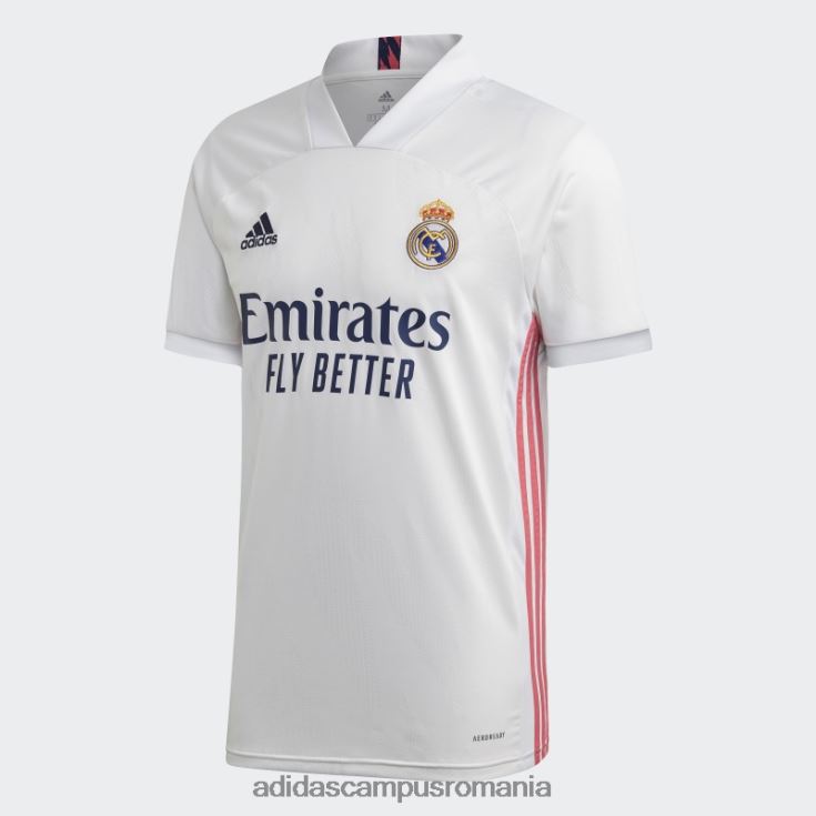 adidas campus romania tricoul home real madrid 20/21 alb unisex alb J266N23764