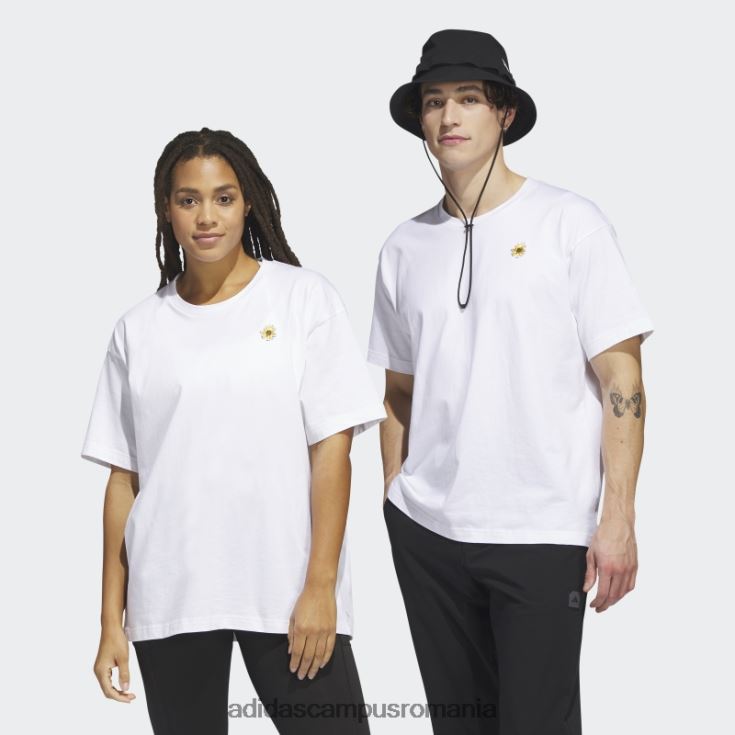 adidas campus romania alb adicross drop two tee (neutru de gen) adidas unisex alb J266N25073