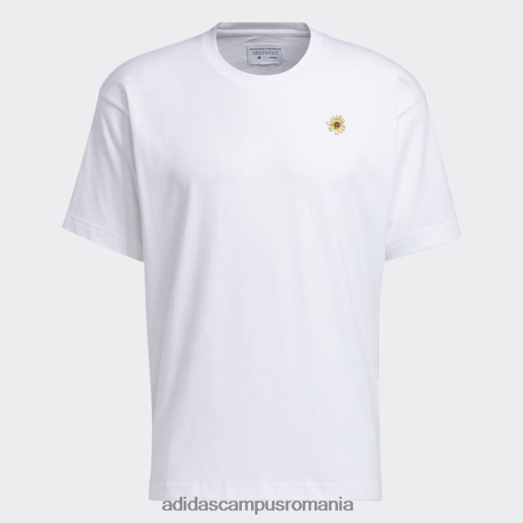 adidas campus romania tricou alb adicross drop two (neutru de gen) unisex alb J266N21144