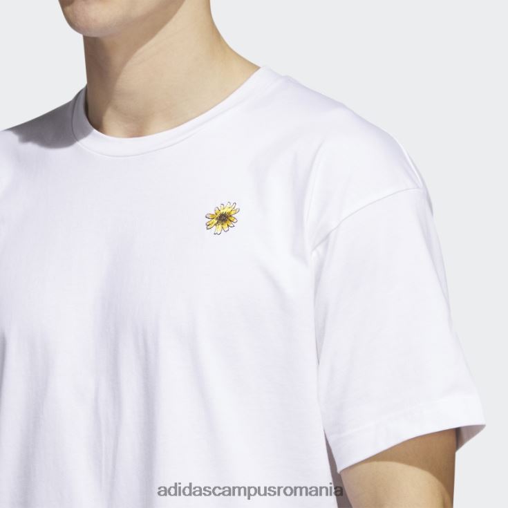 adidas campus romania tricou alb adicross drop two (neutru de gen) unisex alb J266N217195