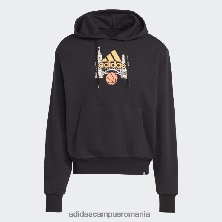 adidas campus romania hanorac grafic negru adidas unisex negru J266N214154