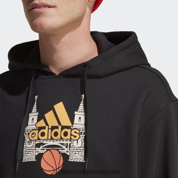 adidas campus romania hanorac grafic negru adidas unisex negru J266N214154