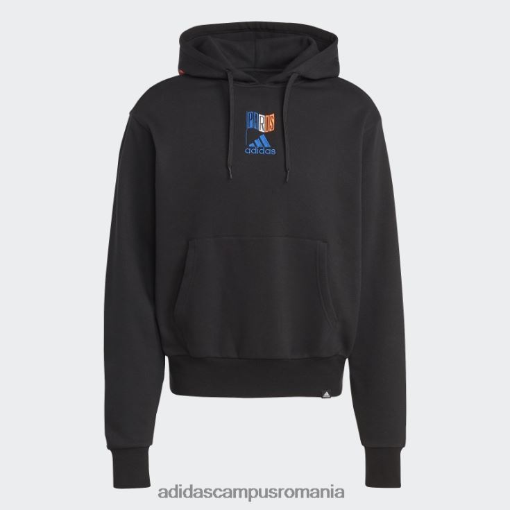 adidas campus romania hanorac grafic negru unisex negru J266N214189