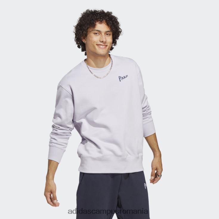 adidas campus romania hanorac silver dawn x parley (gen neutru) fashion unisex zori argintii J266N25107