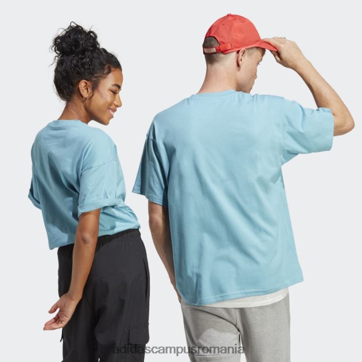 adidas campus romania tricou grafic albastru unisex albastru J266N214086