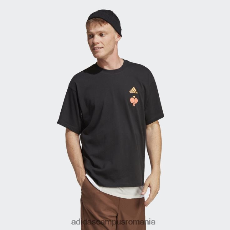 adidas campus romania tricou grafic negru unisex negru J266N213955