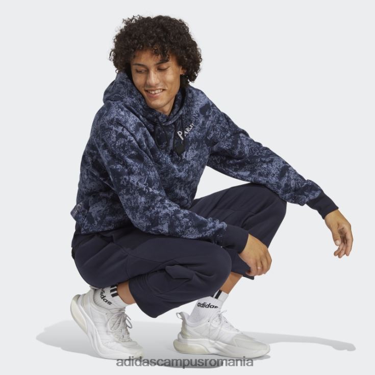 adidas campus romania x parley 7/8 pantaloni (gen neutru) cerneală fierbinte unisex cerneală J266N25032
