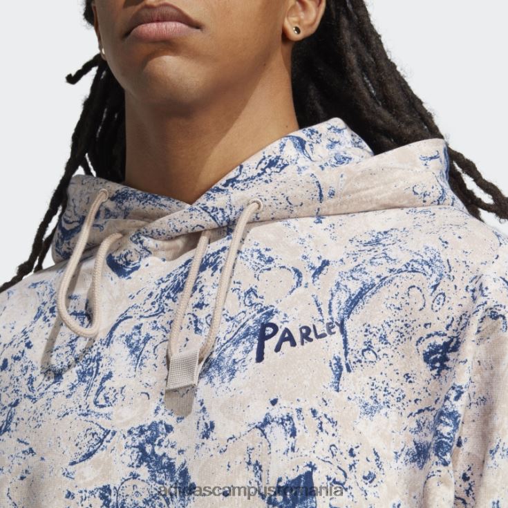 adidas campus romania x parley hoodie (gen neutru) quartz hot unisex cuarț/argintiu zori J266N214027