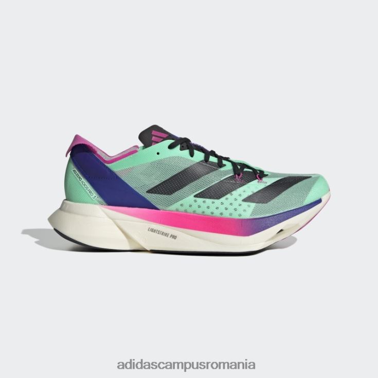 adidas campus romania pantofi adizero adios pro 3.0 mint adidas unisex menta/negru/albastru J266N212228