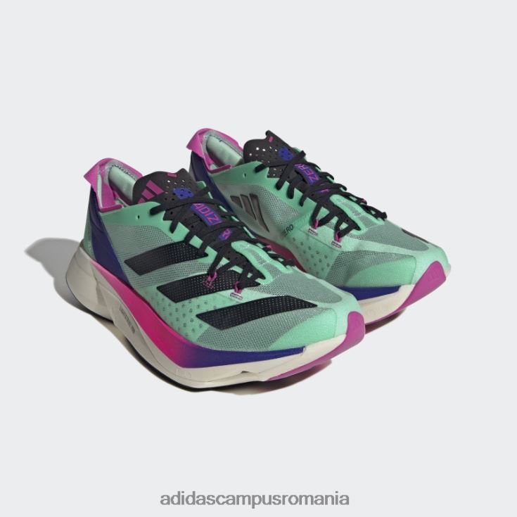 adidas campus romania pantofi adizero adios pro 3.0 mint adidas unisex menta/negru/albastru J266N212228
