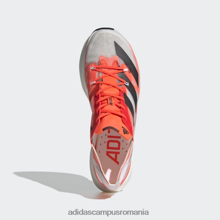 adidas campus romania pantofi albi adizero prime x unisex alb/carbon/rosu J266N2412