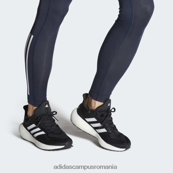 adidas campus romania pantofi negri pureboost 22 unisex negru/alb/carbon J266N213073