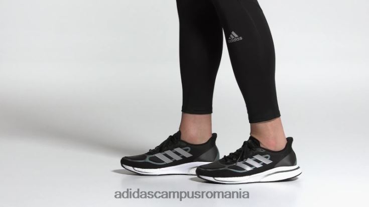 adidas campus romania pantofi supernova+ oxid albastru unisex oxid negru/argintiu/albastru J266N213022