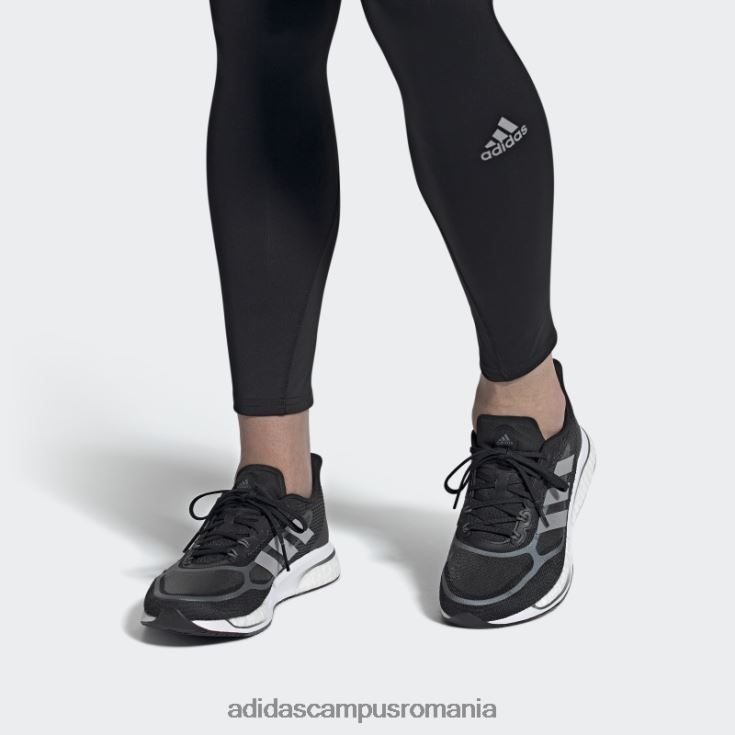 adidas campus romania pantofi supernova+ oxid albastru unisex oxid negru/argintiu/albastru J266N213022