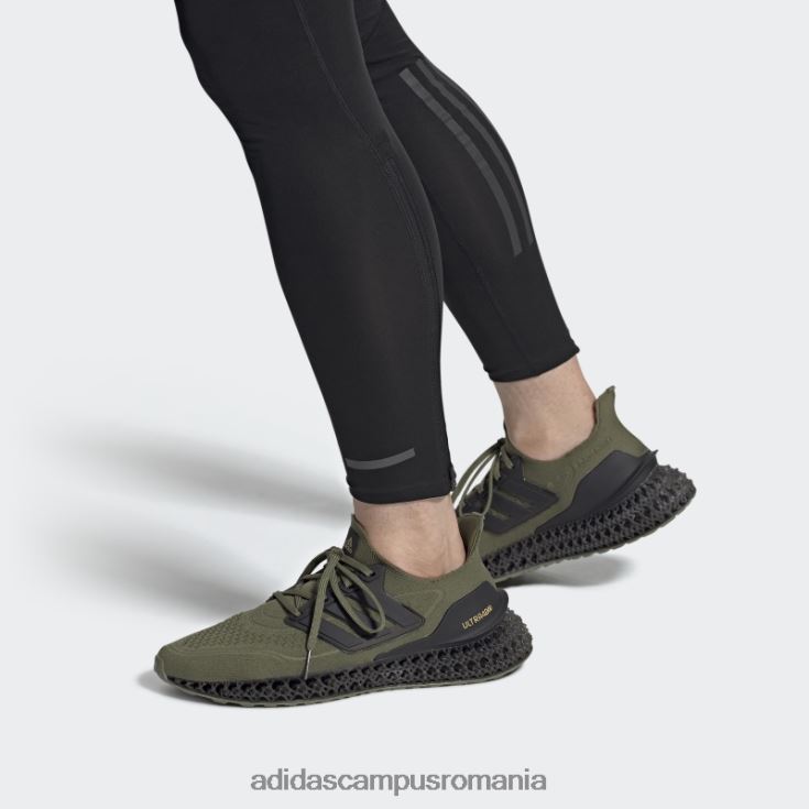 adidas campus romania pantofi ultra 4dfwd olive unisex măsliniu/negru/verde orbită J266N2338