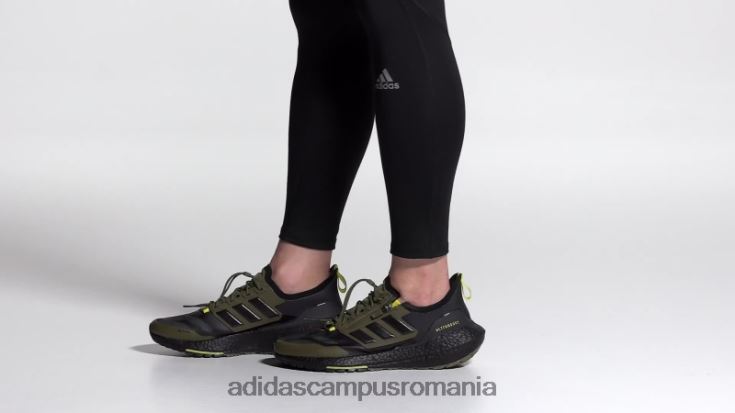 adidas campus romania pantofi ultraboost 21 gore-tex olive adidas unisex măsline/negru/galben acid J266N28682
