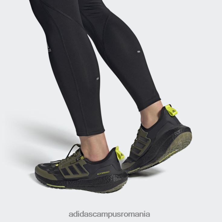 adidas campus romania pantofi ultraboost 21 gore-tex olive adidas unisex măsline/negru/galben acid J266N28682