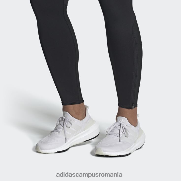 adidas campus romania pantofi ultraboost cu lumină albă unisex alb J266N21382
