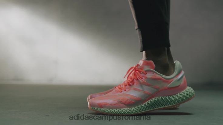 adidas campus romania roz 4d run 1.0 pantofi moda unisex roz/alb/coral J266N212999