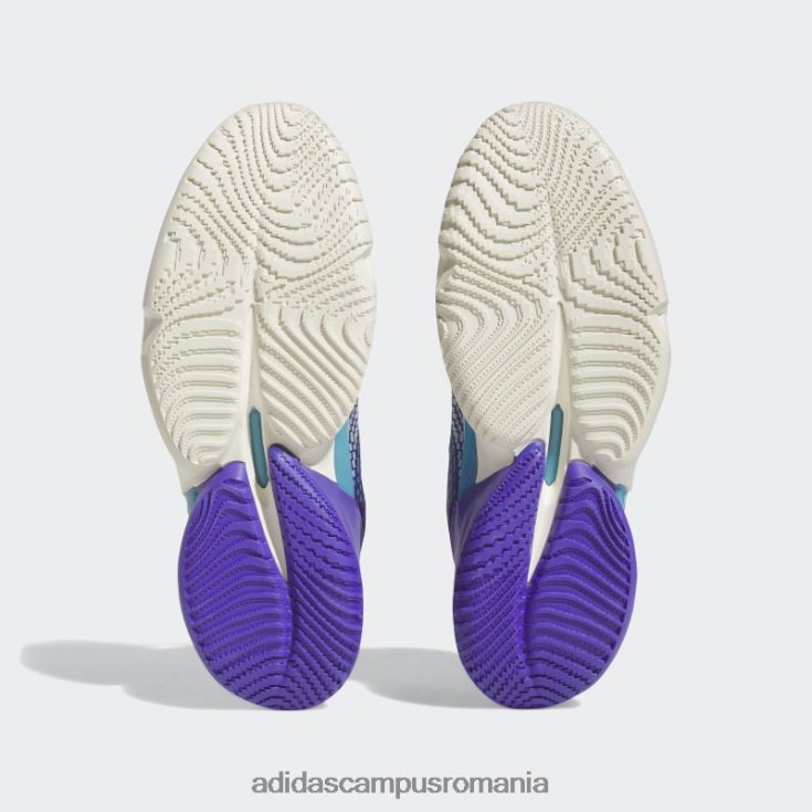 adidas campus romania aqua d.o.n. numărul 4 pantofi unisex papură violet/alb/aqua J266N2170